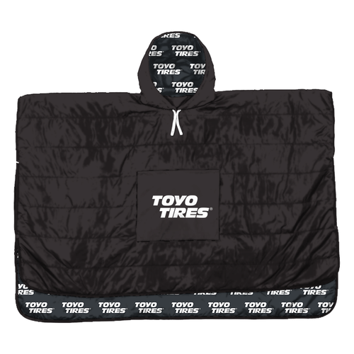 Puffer Poncho Black image thumbnail