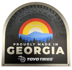 Image of Georgia Made Sign - Tire