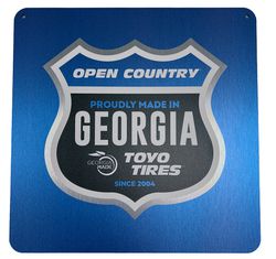 Image of Georgia Made Sign - Shield