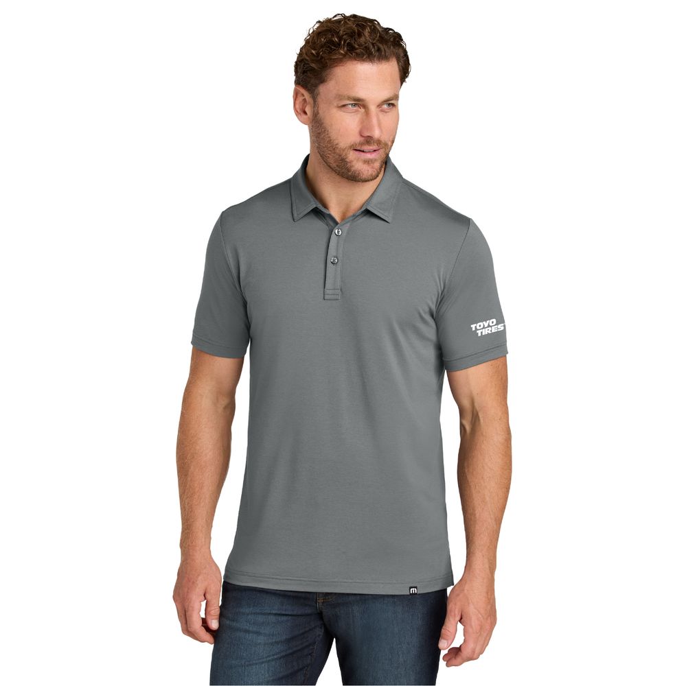 Travis Mathew Mens Polo - Grey primary image