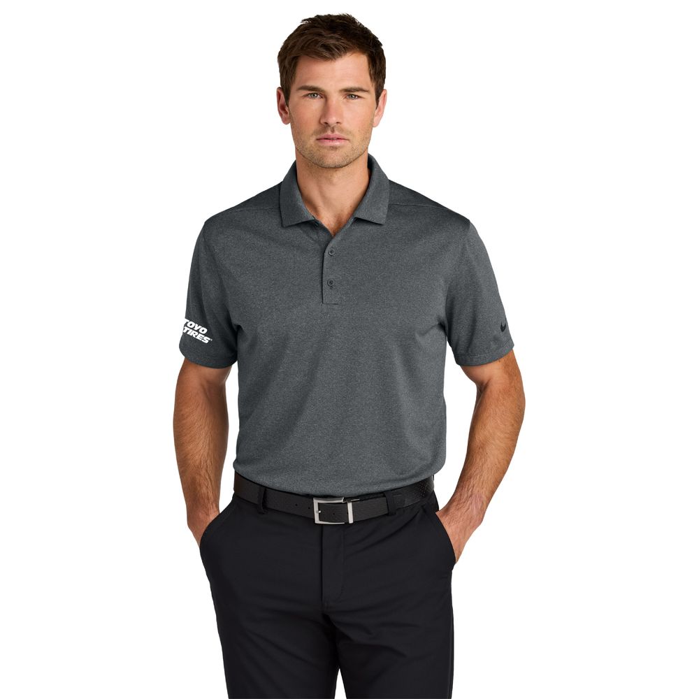 Nike Mens Heathered Polo - Grey primary image