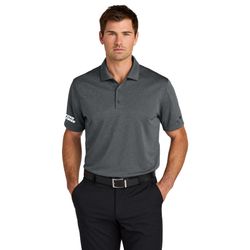 Image of Nike Mens Heathered Polo - Grey