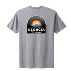 Image of Georgia Made Tire Cotton Tee Grey