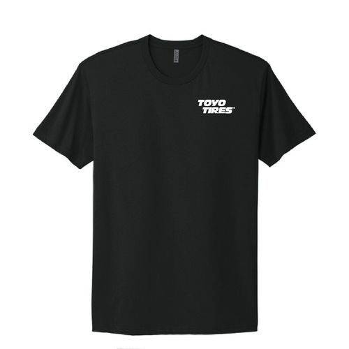Georgia Made Tire Cotton Tee- Black  image thumbnail
