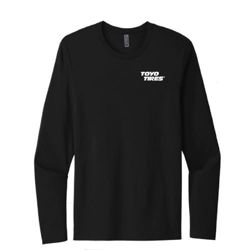 Georgia Made Shield Cotton Long Sleeve Tee- Black image thumbnail