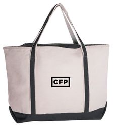 Image of Large Canvas Boat Tote