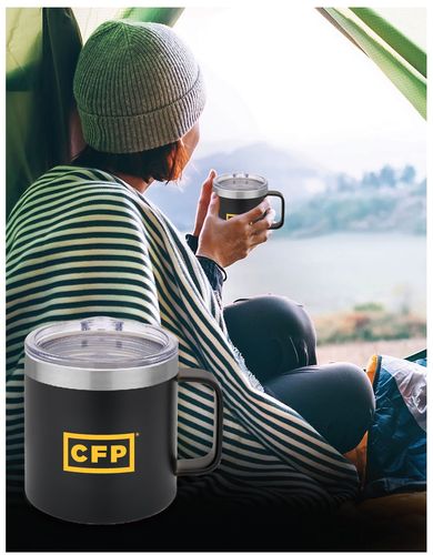 14 oz. Stainless Steel Vacuum Camp Mug image thumbnail