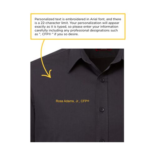 UNTUCKit Men's Personalized Classic Short Sleeve Shirt image thumbnail