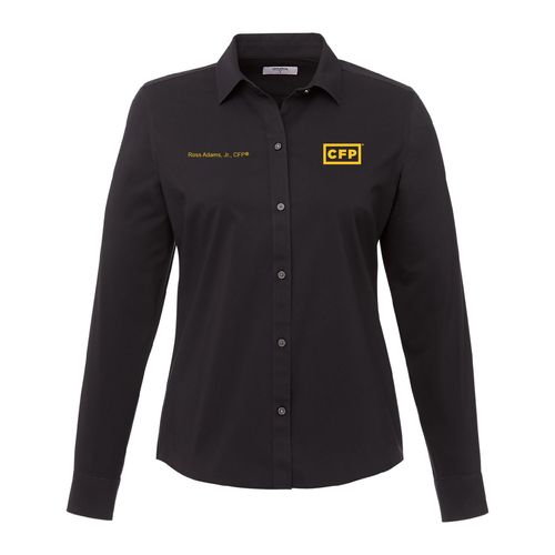 UNTUCKit Women's Personalized Stretch Long Sleeve Shirt image thumbnail