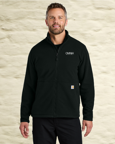 Carhartt® Textured Full-Zip Fleece Jacket image thumbnail