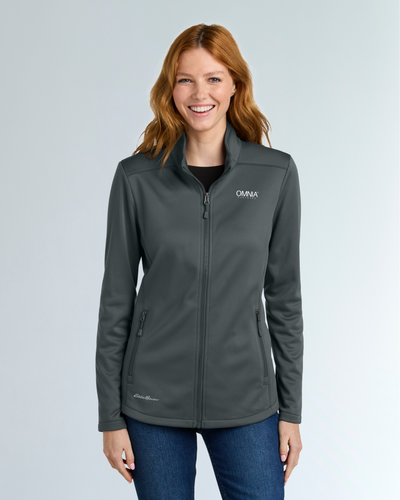 Eddie Bauer® Women’s Smooth Mid Layer Fleece Full-Zip image thumbnail