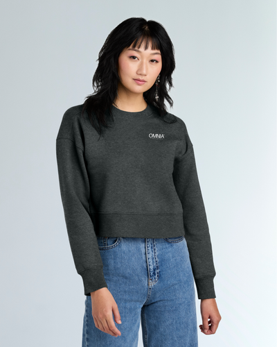 District Perfect Weight Fleece Crew Cropped image thumbnail