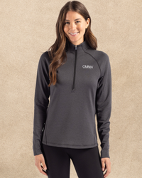 Image of Cutter & Buck Peshastin Eco Fleece Recycled Women's Half Zip