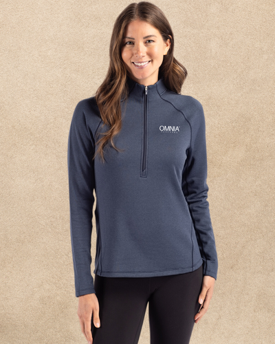 Cutter & Buck Peshastin Eco Fleece Recycled Women's Half Zip image thumbnail