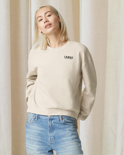 American Apparel ReFlex Women's Fleece Crewneck Sweatshirt image thumbnail