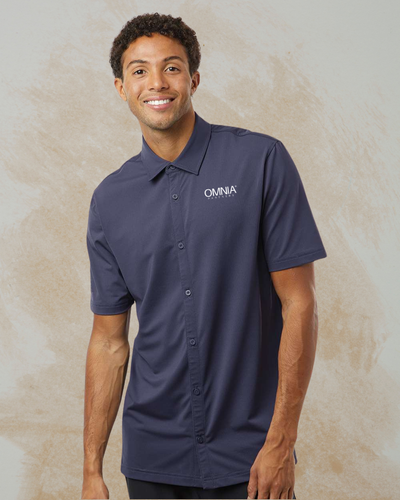 Adidas Button Down Short Sleeve Shirt image thumbnail