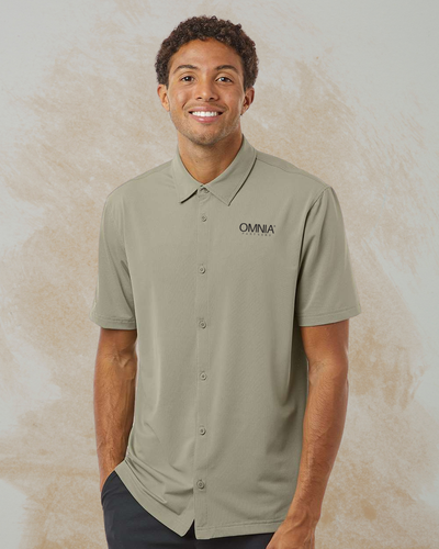 Adidas Button Down Short Sleeve Shirt image thumbnail