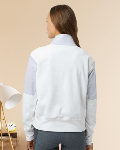 Adidas Women's Fleece Quarter Zip Pullover image thumbnail