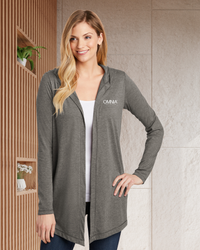 Image of District Women's Perfect Tri Hooded Cardigan
