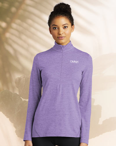 Sport-Tek Women's Exchange 1.5 Long Sleeve 1/2-Zip image thumbnail