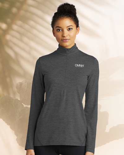 Sport-Tek Women's Exchange 1.5 Long Sleeve 1/2-Zip image thumbnail