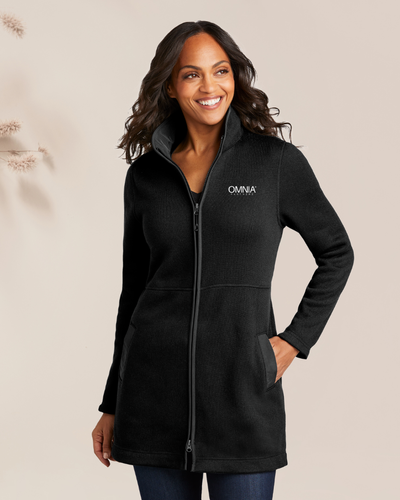 Port Authority Women's Arc Sweater Fleece Long Jacket image thumbnail