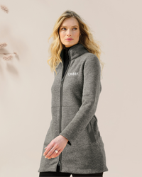 Image of Port Authority Women's Arc Sweater Fleece Long Jacket