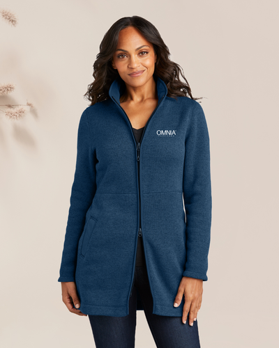 Port Authority Women's Arc Sweater Fleece Long Jacket image thumbnail