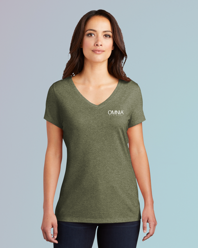 District Womens Perfect Tri-Vneck Tee image thumbnail