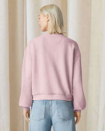 American Apparel ReFlex Women's Fleece Crewneck Sweatshirt image thumbnail