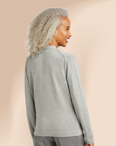 Brooks Brothers Women's Cotton Stretch Cardigan Sweater image thumbnail