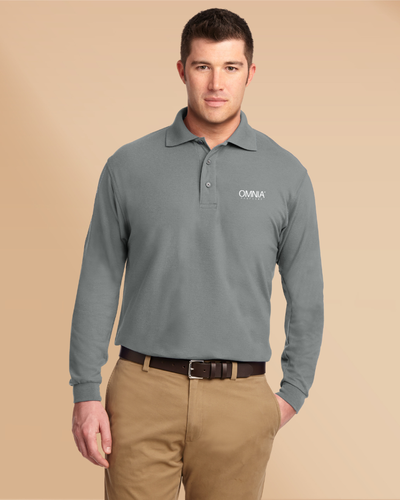 Port Authority Silk Touch Long Sleeve Polo image thumbnail