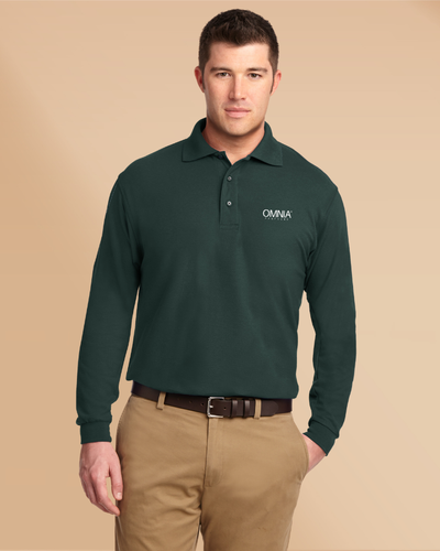 Port Authority Silk Touch Long Sleeve Polo image thumbnail