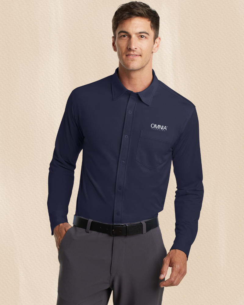 Port Authority Dimension Knit Dress Shirt primary image