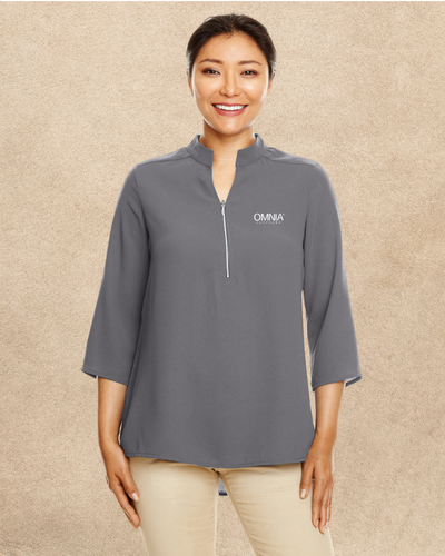 Devon & Jones Ladies' Perfect Fit™ Three-Quarter Sleeve Cardigan image thumbnail