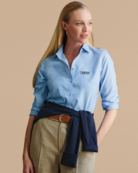 Image of Brooks Brothers Women's Wrinkle-Free Stretch Nailhead Shirt