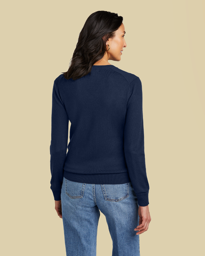 Brooks Brothers Women's Washable Merino V-Neck Sweater image thumbnail