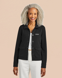Image of Brooks Brothers Women's Mid-Layer Stretch Button Jacket