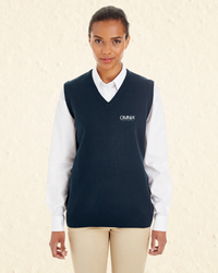 Image of Harriton Ladies' Pilbloc™ V-Neck Sweater Vest