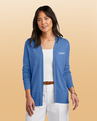Image of Brooks Brothers Women's Cotton Stretch Long Cardigan Sweater