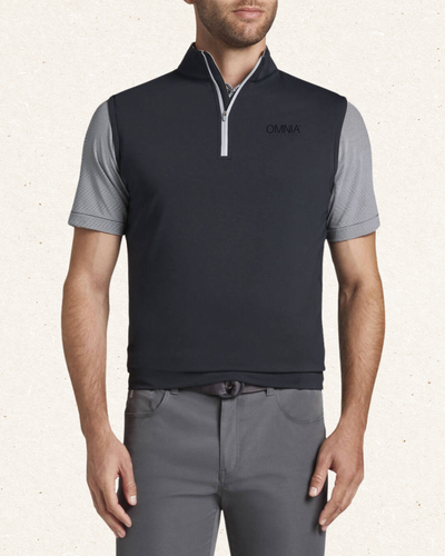 Peter Millar Men's Galway Performance Quarter-Zip Vest image thumbnail
