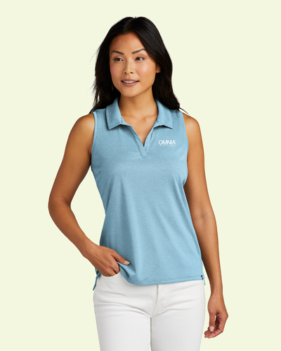 TravisMathew Women's Coto Performance Sleeveless Polo image thumbnail