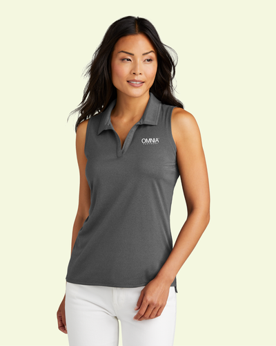 TravisMathew Women's Coto Performance Sleeveless Polo image thumbnail