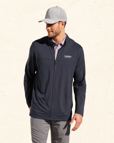 TravisMathew Newport Full-Zip Fleece. image thumbnail