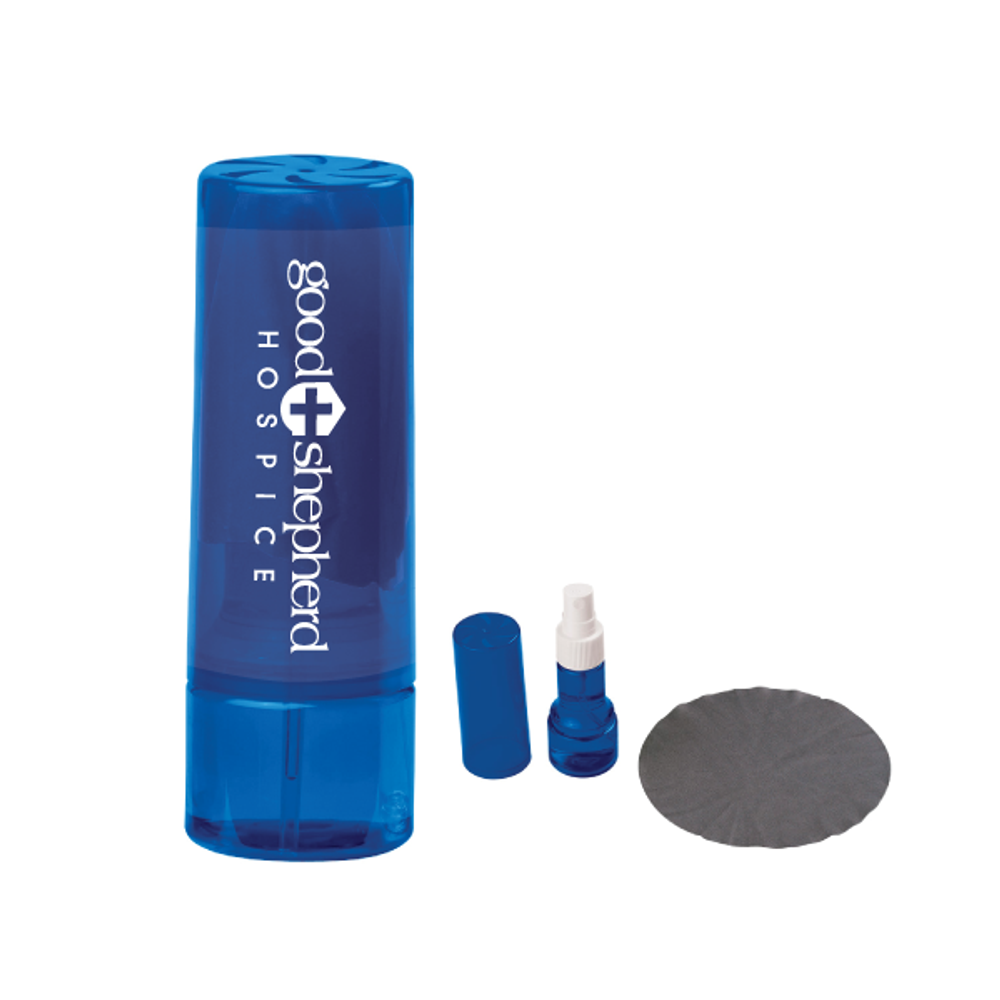 1 oz Cleaning Spray with Microfiber Cloth primary image