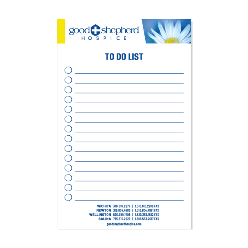 5.25" x 8.25" To Do List Scratch Pad (25 sheets) primary image