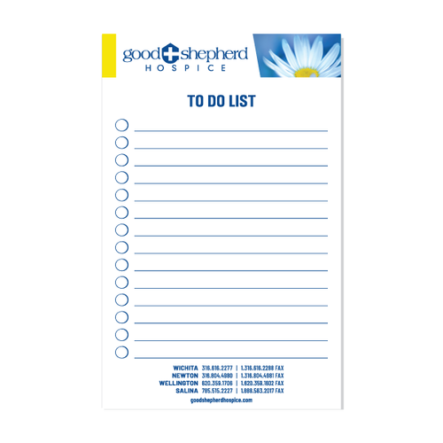5.25" x 8.25" To Do List Scratch Pad (25 sheets) image thumbnail