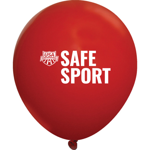 Safe Sport Standard Latex Balloon image thumbnail