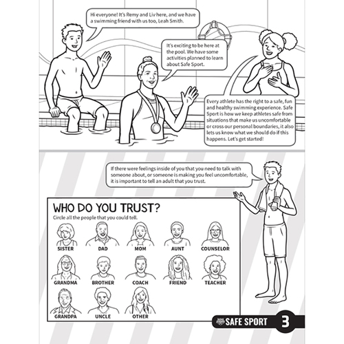 Safe Sport Coloring Book – Ages 5-11 image thumbnail