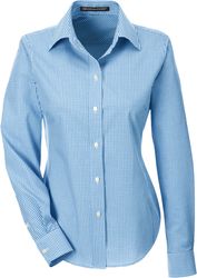 Image of Devon & Jones Ladies' Crown Woven Collection™ Gingham Check